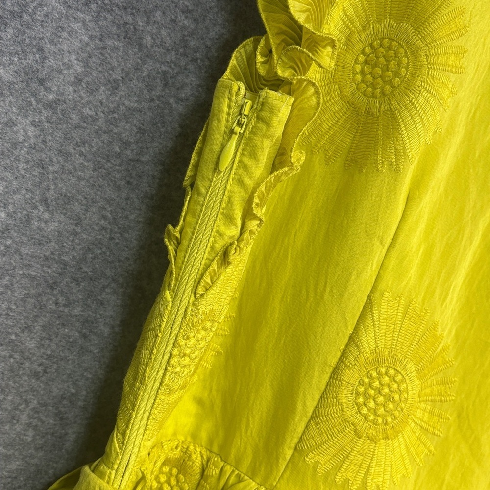 Kate Spade New York bloom Oganza embroidered floral dress size 6 - Picture 10 of 15